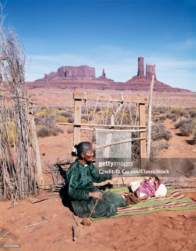 1960s SENIOR NAVAJO &...