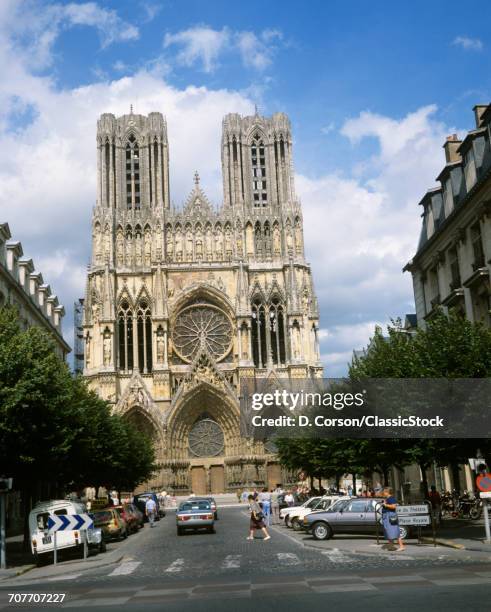 1980s RHEIMS CATHEDRAL FRANCE