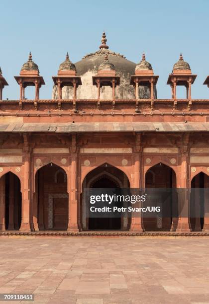 jama masjid, fatehpur sikri - jama masjid agra imagens e fotografias de stock