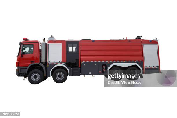 Fire Engine Left Side 82 Fire Truck Side View Stock Photos, High-Res Pictures, and Images ...