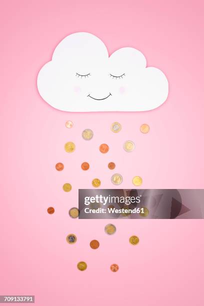 Euro Coins Raining 853 Coin Rain Stock Photos, High-Res Pictures, and Images - Getty Images