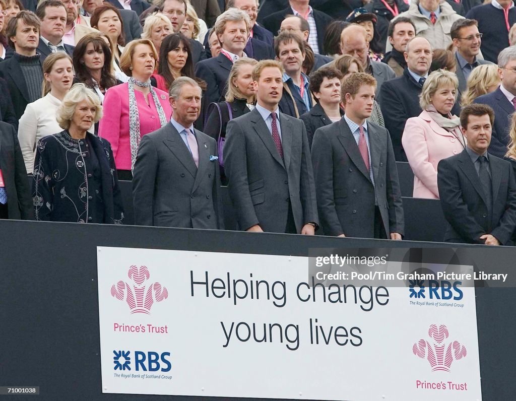 Prince William at Prince's Trust Concert