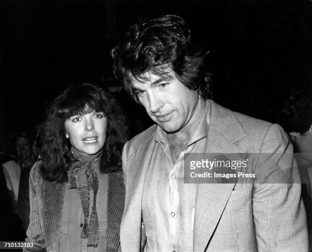 Diane Keaton and Warren Beatty circa 1978 in New York City.