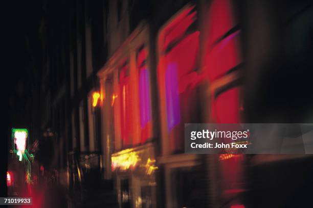 red light district - streetwalker stock pictures, royalty-free photos & images