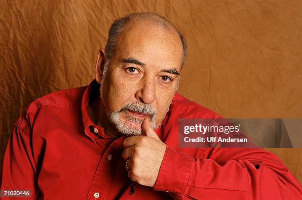 Moroccan author Tahar Ben Jelloun poses while in Paris,France on the 19th of December 2005.