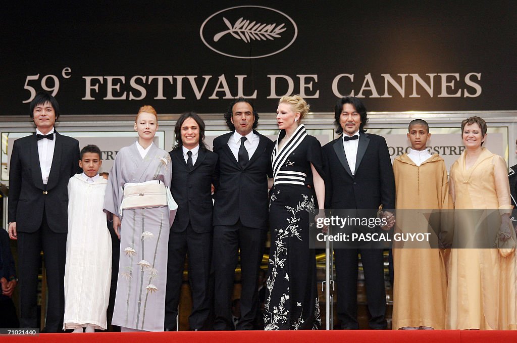 Babel Cast Japanese actor Satoshi Nikaido, Moroccan actor Boubker Ait el Caid ...