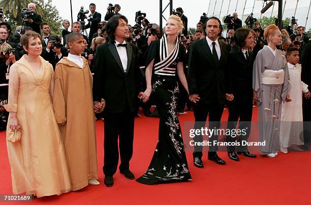 Mexican actress Adriana Barraza, Maroccan actor Said Tarchani, Japanese actor Koji Yakusho, Australian actress Cate Blanchett, Mexican director...