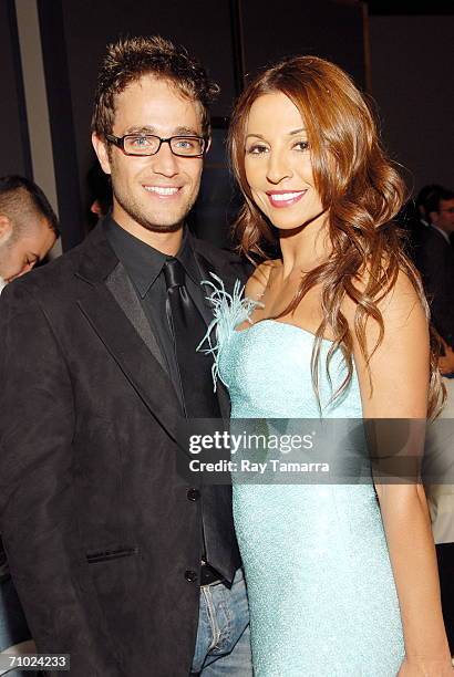 Actors Michel Brown and Amparo Grisales attends Telemundo's Upfront 2006 at Jazz At Lincoln Center on May 16, 2006 in New York City.