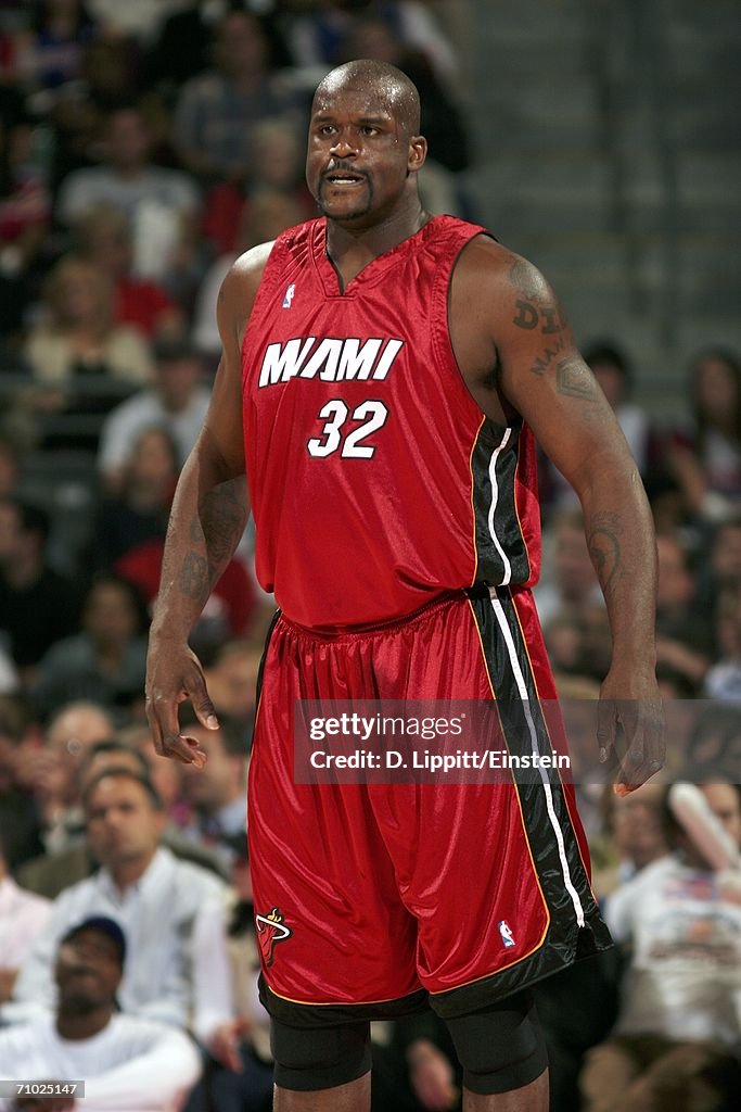 Miami Heat v Detroit Pistons - Game 1