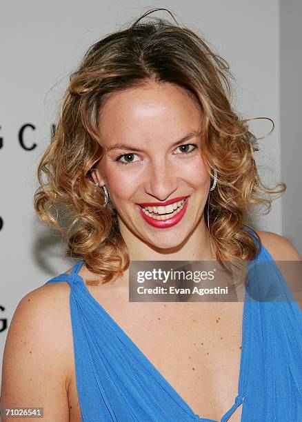 Socialite Coralie Charriol attends the grand opening of the Longchamp U.S. Flagship Store in SOHO, May 23. 2006 in New York City.