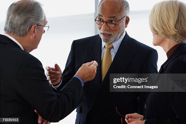 three ceos having an argument - arguing blacks stock pictures, royalty-free photos & images