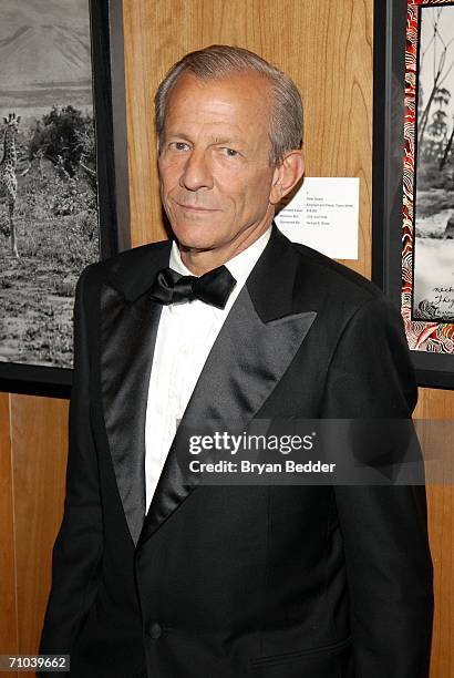 Photographer Peter Beard attends the 5th Annual Artrageous gala dinner and art auction May 24, 2006 in New York City.