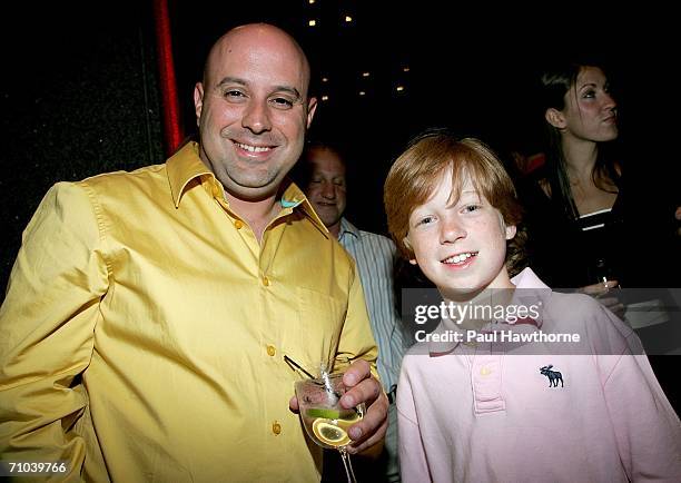 Producer Jim Serpico and actor Trevor Heins attend the Season Three New York Premiere of "Rescue Me" after party at Remi's Restaurant Garden May 24,...