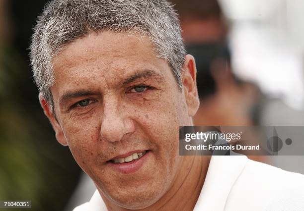 Actor Samy Naceri attends a photocall promoting the film 'Indigenes' at the Palais des Festivals during the 59th International Cannes Film Festival...