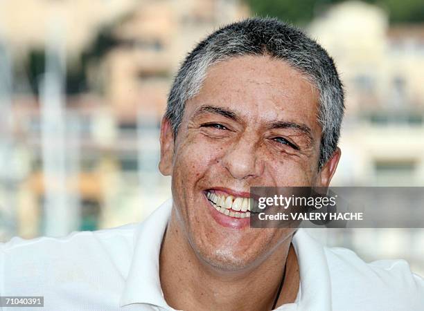 French actor Samy Naceri poses during a photocall for French director Rachid Bouchareb's film 'Indigenes' at the 59th edition of the International...