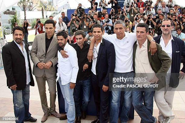 French singer Khaled, actors Roschdy Zem, Jamel Debbouze, director Rachid Bouchareb, Sami Bouajila, Samy Naceri, Bernard Blancan and musician Armand...