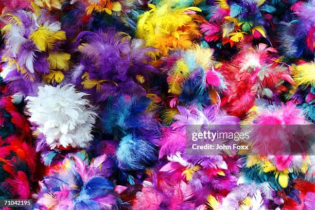 crowd (view from above) - carnaval rio stock-fotos und bilder