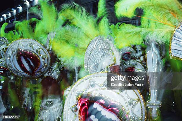 dancing group - brazilian carnival stock pictures, royalty-free photos & images