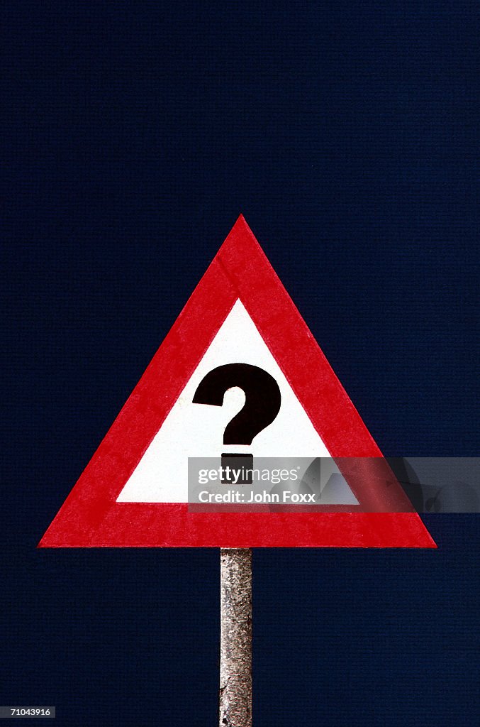 Sign Post With Question Mark High-Res Vector Graphic - Getty Images
