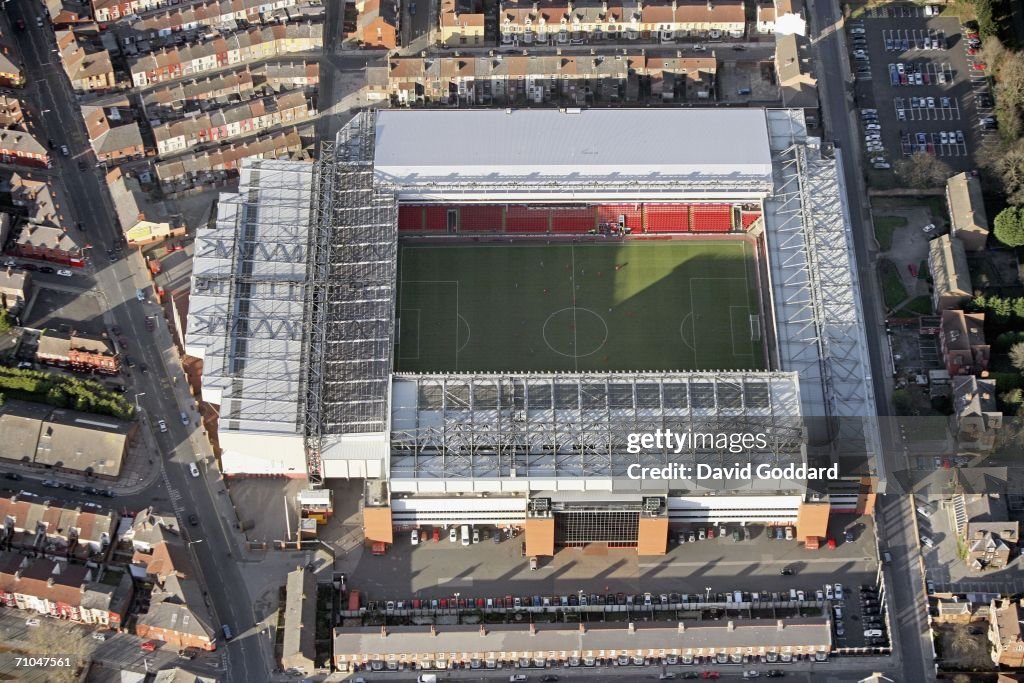 Liverpool Football Club's Anfield Ground