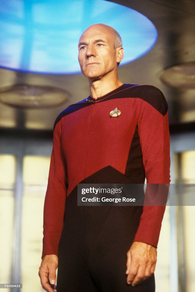Patrick Stewart of Star Trek: The Next Generation