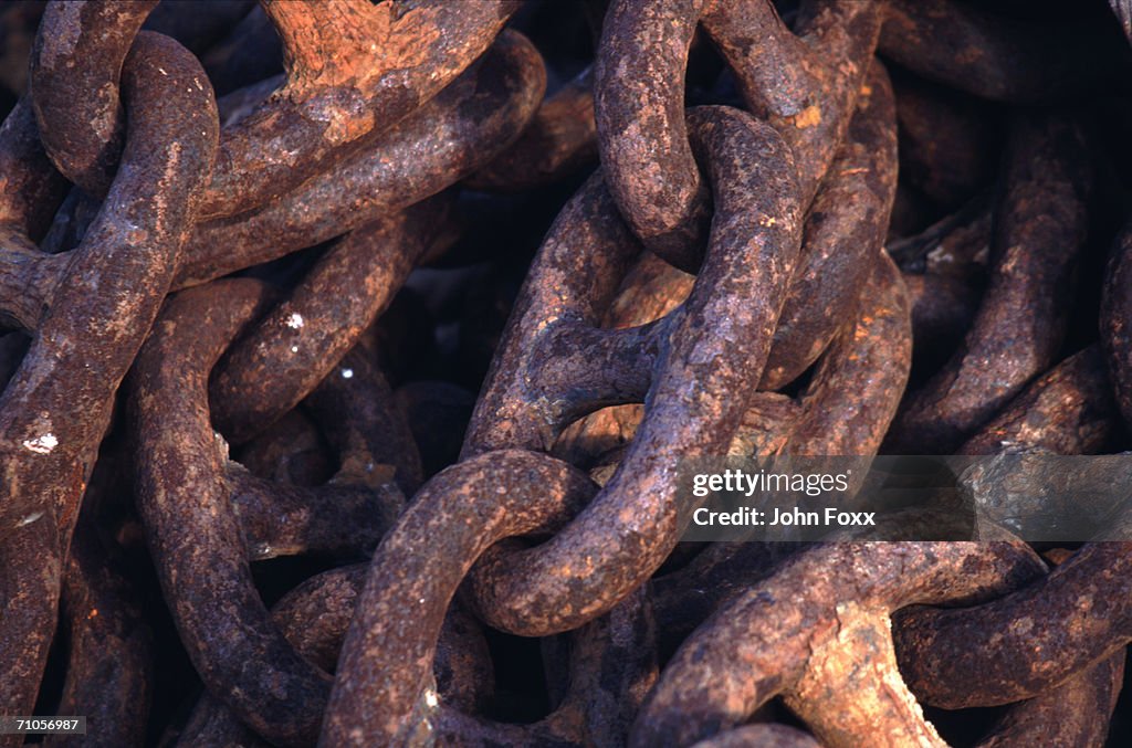 Iron Chain Types Iron Chains High-Res Stock Photo - Getty Images