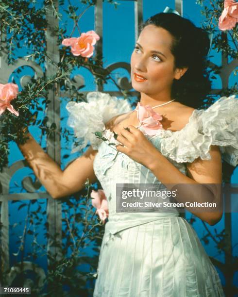 Indian-born British actress Merle Oberon , circa 1940.