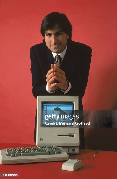 Compter Founder American computer magnate and co-founder of Apple Computer Steve Jobs ...