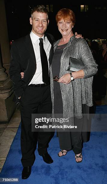 Actors Cornelia Frances and Nicholas Bishop attend the 2006 Make A Wish Ball at the Town Hall on May 27, 2006 in Sydney, Australia.The Make-A-Wish...