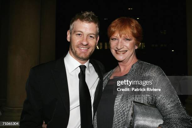 Actors Cornelia Frances and Nicholas Bishop attend the 2006 Make A Wish Ball at the Town Hall on May 27, 2006 in Sydney, Australia.The Make-A-Wish...