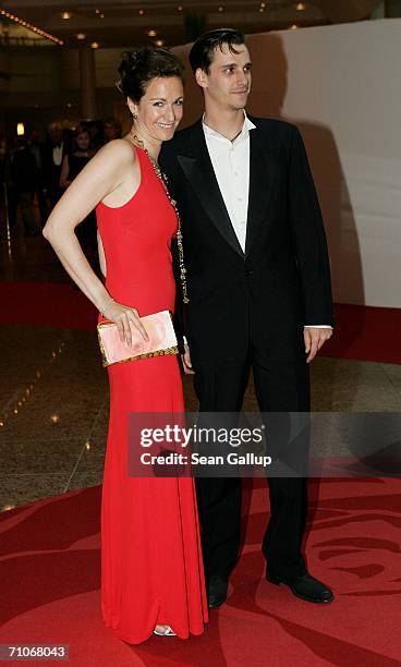 Count Max von Thun and Countess Gioia von Thun attend the Rosenball Charity Ball at the Intercontinental Hotel May 27, 2006 in Berlin, Germany.