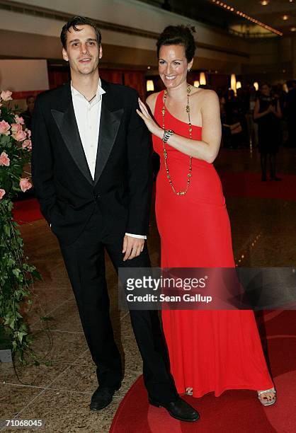 Count Max von Thun and Countess Gioia von Thun attend the Rosenball Charity Ball at the Intercontinental Hotel May 27, 2006 in Berlin, Germany.