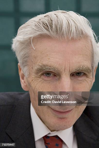 Martin Rees, the Astronomer Royal poses for a portrait at The Guardian Hay Festival 2006 held at Hay on Wye on May 28, 2006 in Powys, Wales. The...