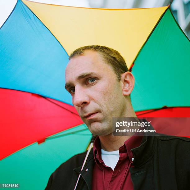 Will Self poses while in Paris,France while on a promotional 8th September 2001.