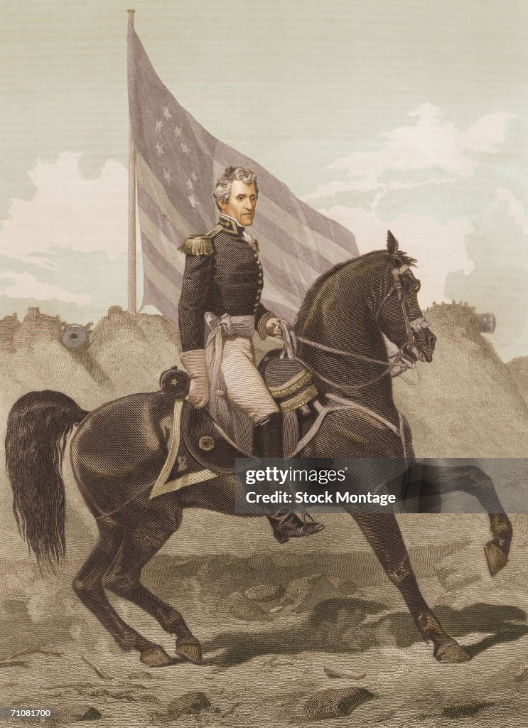 Major General Andrew Jackson During The War Of 1812