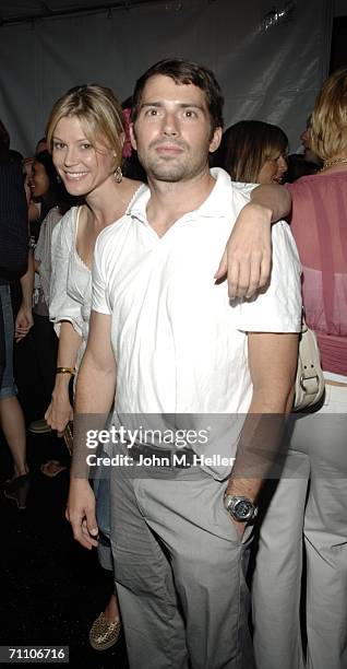 Julie Bowen and Scott Phillips arrive at the Inagural Benefit For P.S. Arts at Lo-Fi on June 1, 2006 in Los Angeles, California.