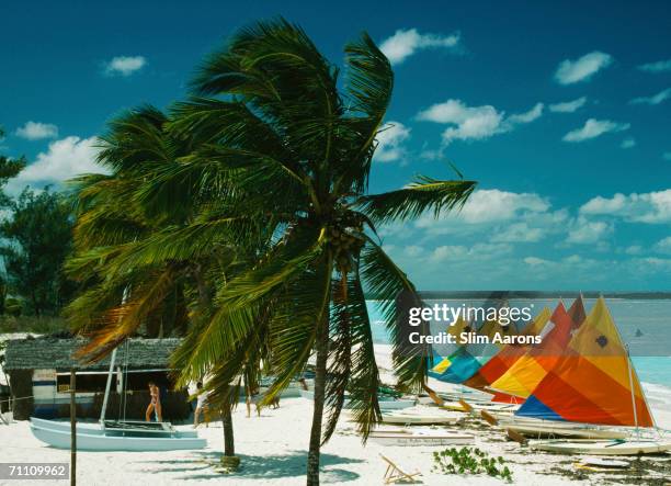 Treasure Cay resort on Great Abaco Island in the Bahamas, March 1986.