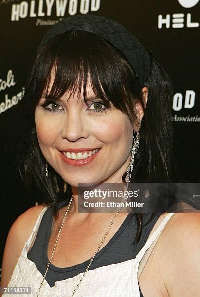Professional poker player Annie Duke arrives at the first annual Head to Hollywood Celebrity Charity Poker Tournament and Auction at The Joint inside...