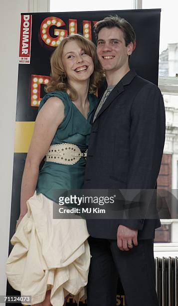 Actors Adam Cooper and Kelly Price attend photocall to promote latest version of West End musical 'Guys and Dolls' cast, on June 5, 2006 in London,...