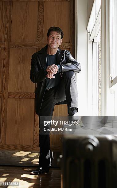 Actor Patrick Swayze attends a photocall to promote the latest version of West End musical 'Guys and Dolls' cast on June 5, 2006 in London, England....