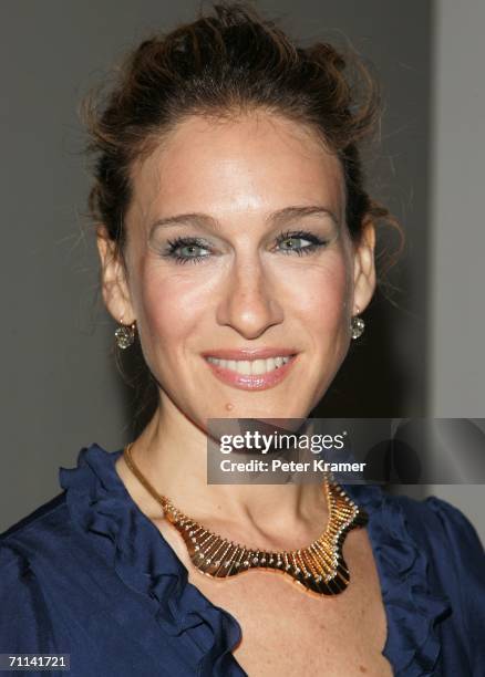Actress Sarah Jessica Parker attends the 38th Annual Party In The Garden at the MoMA Museum on June 6, 2006 in New York City.
