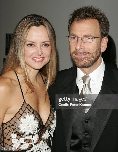 Seagrams CEO Edgar Bronfman and Clarissa Bronfman attend the 38th Annual Party In The Garden at the MoMA Museum on June 6, 2006 in New York City.