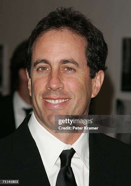 Comedian Jerry Seinfeld attends the 38th Annual Party In The Garden at the MoMA Museum on June 6, 2006 in New York City.