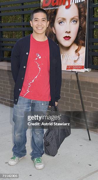 Designer Thakoon attends the launch of the Daily on June 6, 2006 in New York.