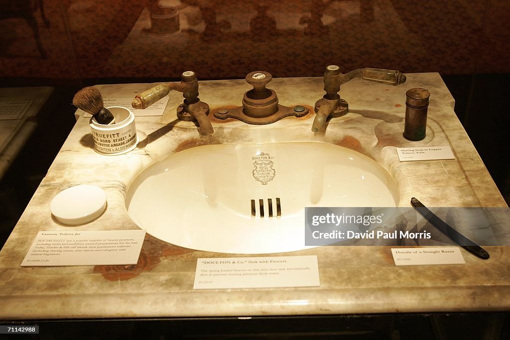 Artifacts From The Titanic Are Displayed In The Titanic Artifact artifacts-from-the-titanic-are-displayed-in-the-titanic-artifact