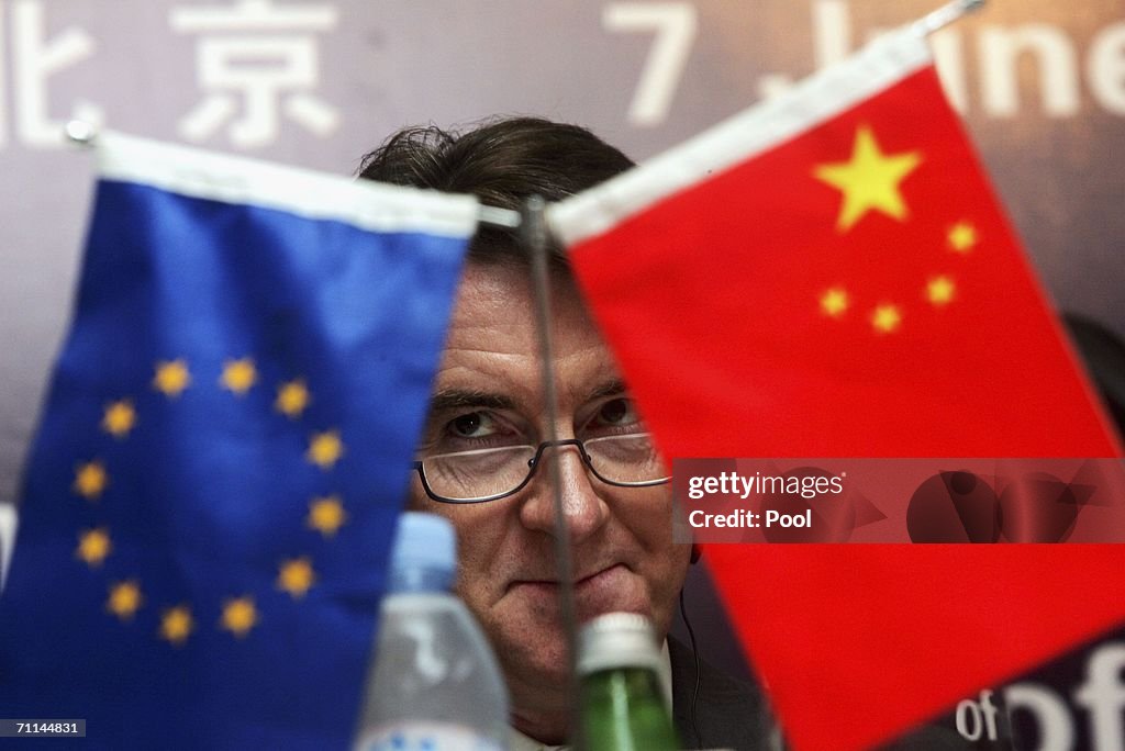 Peter Mandelson Attends Seminar In Beijing