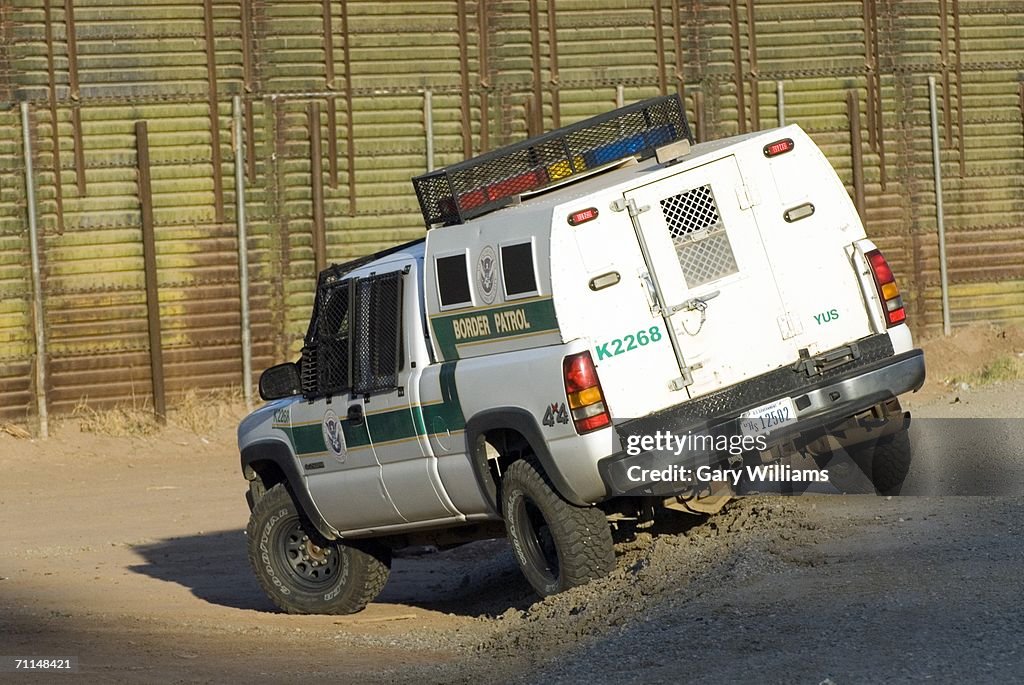 Utah National Guard Works On The Arizona Border