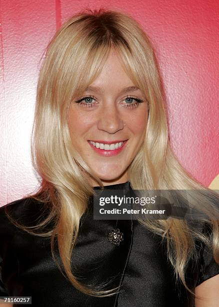 Actress Chloe Sevigny attends the Cartier And Interview Magazine "Celebrate Love" party at the Cartier Mansion June 8, 2006 in New York City.