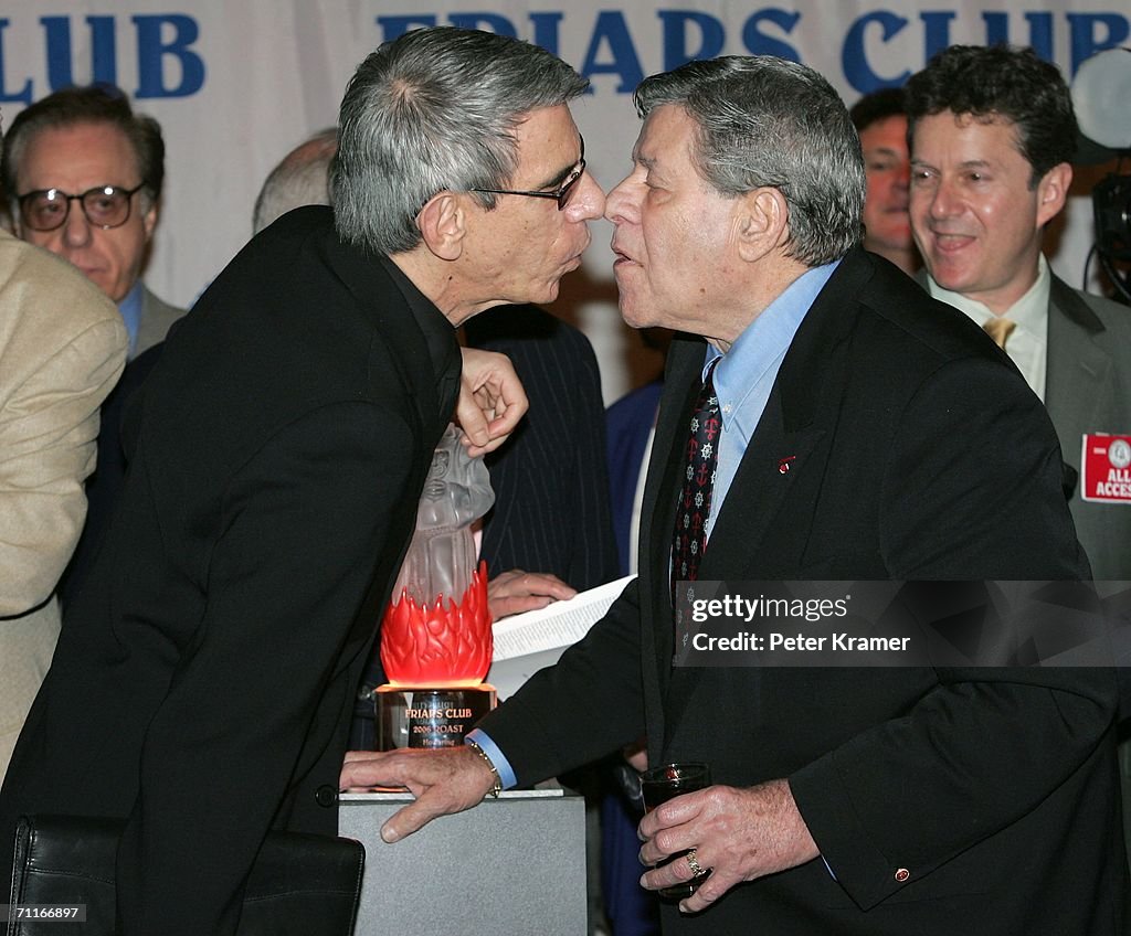 New York Friars Club Roasts Jerry Lewis At Luncheon