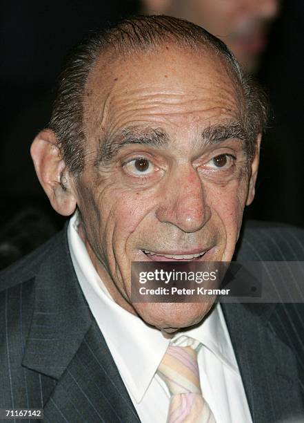 Actor Abe Vigoda attends the Friars Club roasting of Jerry Lewis at the New York Hilton on June 9, 2006 in New York City.